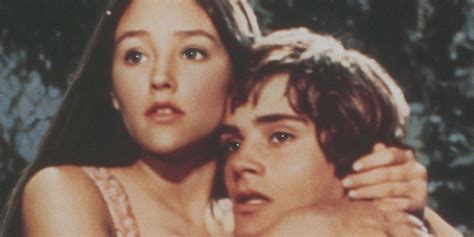 Olivia Hussey, then 15 and now 72, and Leonard. . Roneo and juliet nude scene
